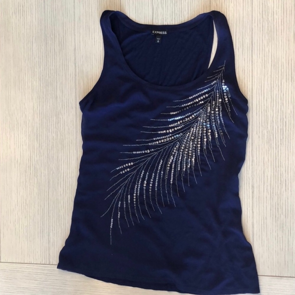 NWOT Express Jeweled Tank Top 💕